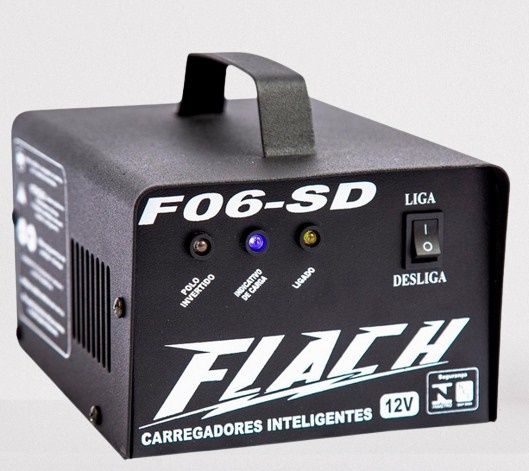 CARREG BAT FLACH F06SD 6A/H 06/12V MAX 25...