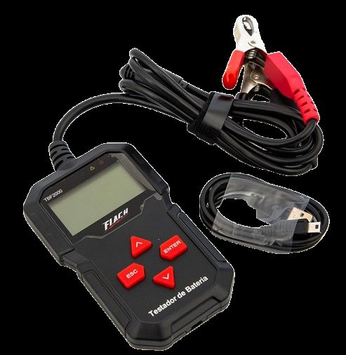 TESTE DE BAT DIGITAL FLACH 12V